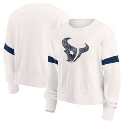 Nfl Houston Texans Girls' Fleece Hooded Sweatshirt - S : Target