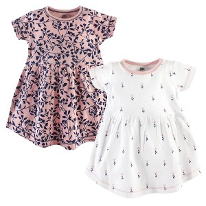 Luvable Friends Hudson Baby Short-Sleeve Dresses 2pk - 1 of 1