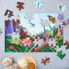 Blue Panda 48 Piece Giant Floor Puzzle for Kids Ages 4+, Bugs and Insects Puzzles for Classroom, Learning Activity, 2 x 3 Feet - 2 of 4