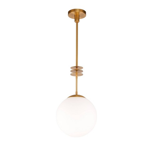 Gold Globe Pendant Light 