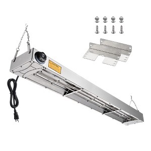 WeChef 43" Commercial Food Warmer 1100W Electric Strip Heater Stainless Steel Heating Lamp for Restaurant - 1 of 4