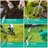 iMountek"13-Piece Heavy Duty Garden Tool Set with Aluminum Alloy Tools & Ergonomic Handles for Gardening"Gray - 4 of 4