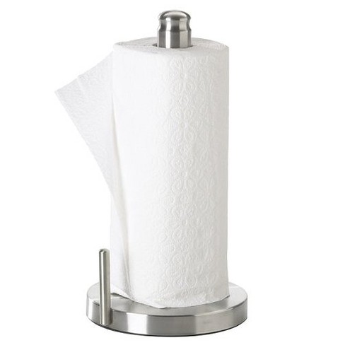 stainless steel paper towel holder countertop