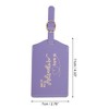Unique Bargains Hot Stamping Adventure Luggage Tag 1 Pc - 2 of 4