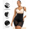 SHAPELLX Shapewear Tummy Control Fajas Colombianas Body Shaper for Women Butt Lift Bodysuit—Black 38 - 3 of 3