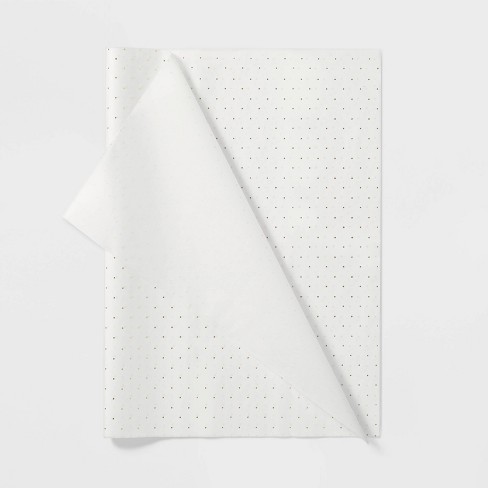 Black Polka Dots Tissue Paper