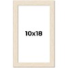 PosterPalooza | 10x18 Wide Barnwood Picture Frame, UV Acrylic, 6 Finishes - Grey, Brown, White, and Black - 2 of 4