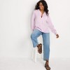 Lands' End Women's Satin Popover Shirt - 4 of 4