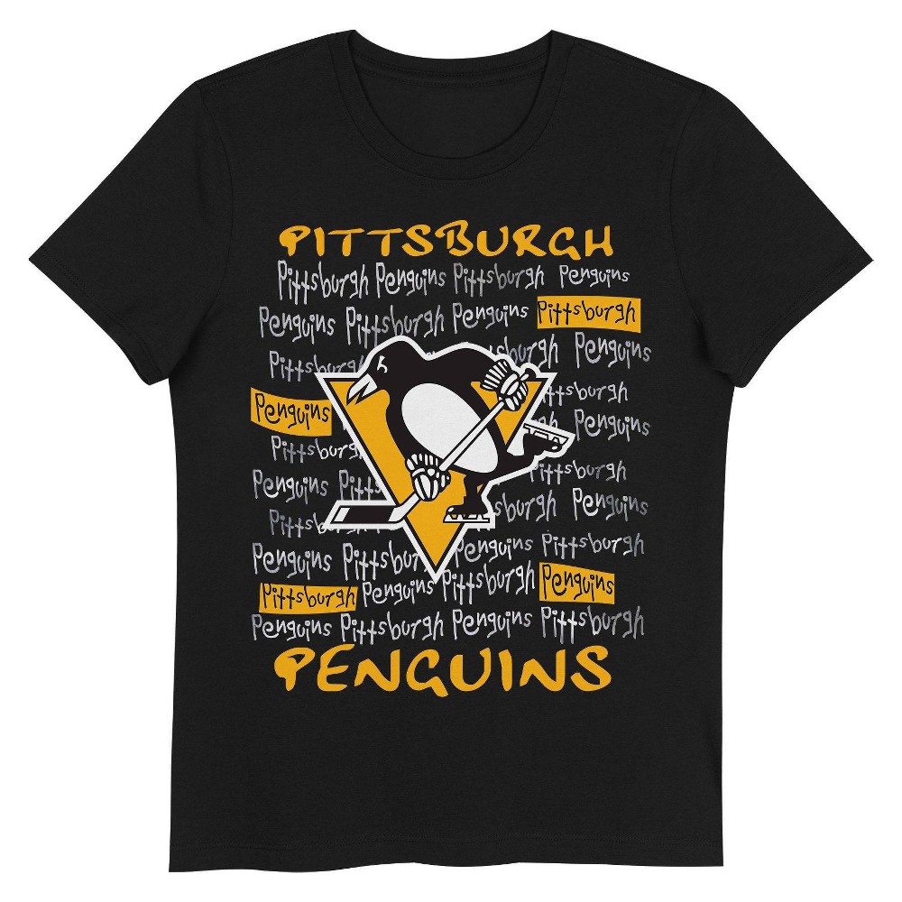 NHL Pittsburgh Penguins Girls Crew Neck T-Shirt