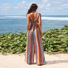 Women's Vibrant Rainbow Striped Jumpsuit for Beach Getaways - Cupshe - 4 of 4