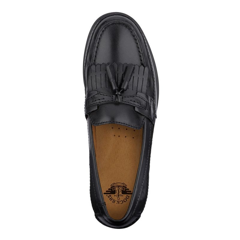 Dockers Mens Sinclair Leather Dress Casual Tassel Loafer Shoe, 3 of 8