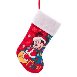 Kurt Adler Christmas Stocking, Mickey Mouse with Tree, 19" - 1 of 1