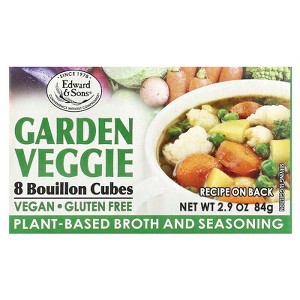 Edward & Sons Garden Veggie Bouillon Cubes 8 Cubes - 1 of 2