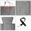 Unique Bargains Removable Pet's Car Seat Cover with Safety Belts Gray 1 Pc - 3 of 4