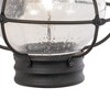 Vaxcel Chatham 1 - Light Sconce in  Textured Black - 3 of 4