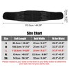 Unique Bargains Back Brace for Lower Back Pain Women Men with Removable Lumbar Pad for Ease Herniated Disc Scoliosis - 4 of 4