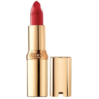 L'Oreal Paris Colour Riche Original Satin Lipstick For Moisturized Lips - 315 True Red - 0.13oz
