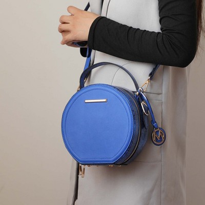 Сумки MKF Collection Mallory Crossbody Bag Vegan Leather Spacious & Stylish Handbag Purse by Mia K- Royal Blue — фото 4