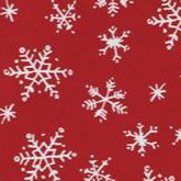 classic red snowflakes