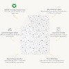Makemake Organics GOTS Certified Organic Kids Blanket Cotton Infill Tufted - Reversible Ultra Soft - Mighty Heros - 4 of 4