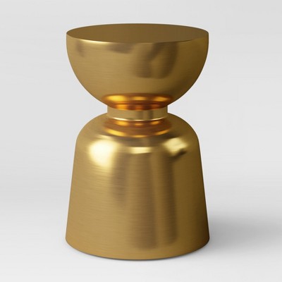 gold end table target