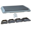 Dexmalle Adjustable Aerobic Step Workout Step with 4 Risers Fitness - 2 of 4