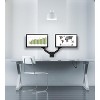 Mount-It! Full Motion Dual Arm Monitor Wall Mount, Works with Monitors from 13" to 27" Weighing Up to 14.3 lbs. - 4 of 4