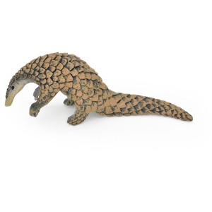 Collectible Wildlife Gifts | Pangolin Toy, Scaly Anteaters,  Realistic Rubber Figure, Model, Animal, Hand Painted Figurines,       7"    CH0114 BB93 - 1 of 4