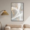 Art Remedy Silvered Spirals II Elegant Gold Abstract Framed - 2 of 4