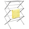 Sunbeam 3 Tier Rust-Proof Enamel Coated Steel Collapsible Clothes Drying Rack, Grey - image 4 of 4
