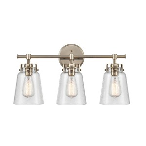 Millennium Lighting Amberose 3 - Light Vanity in  Modern Gold - 1 of 3