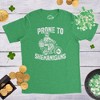 Mens Prone To Shenanigans T shirt Funny St Patricks Day Green Green Parade Tee - Crazy Dog Men's T Shirt - 3 of 4