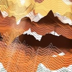 orange topography