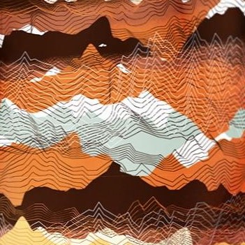 orange topography