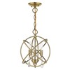 Livex Lighting Aria 3 - Light Chandelier in  Antique Brass - 2 of 4