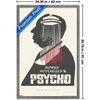 Trends International Alfred Hitchcock - Psycho (1960) Silhouette Framed Wall Poster Prints - 3 of 4