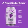 OLIPOP Classic Grape Prebiotic Soda - 4ct/12 fl oz Cans - image 3 of 4