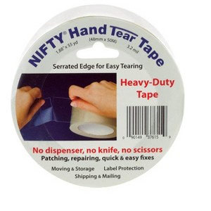 Nifty Hand Tear Tape 2 in. W X 1980 in. L Tape Clear - 1 of 1