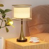 Mid-century Vintage Nightstand Table Lamp 3 Colors Desk Lamp Gold Accents Base - 4 of 4