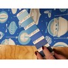 Star Wars The Mandalorian Grogu Holiday Blue & White Dish Towel - 2 of 3