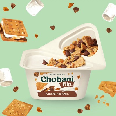 Chobani Flip Low-Fat Chocolate S&#39;more S&#39;mores Greek Yogurt - 4ct/4.5oz Cups_2