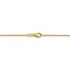 Black Bow Jewelry 0.9mm 18k Yellow Gold Classic Box Chain Necklace - 4 of 4