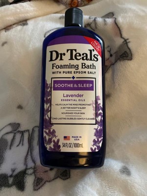 Dr Teal's Foaming Bath, Sleep Bath with Melatonin, Lavender