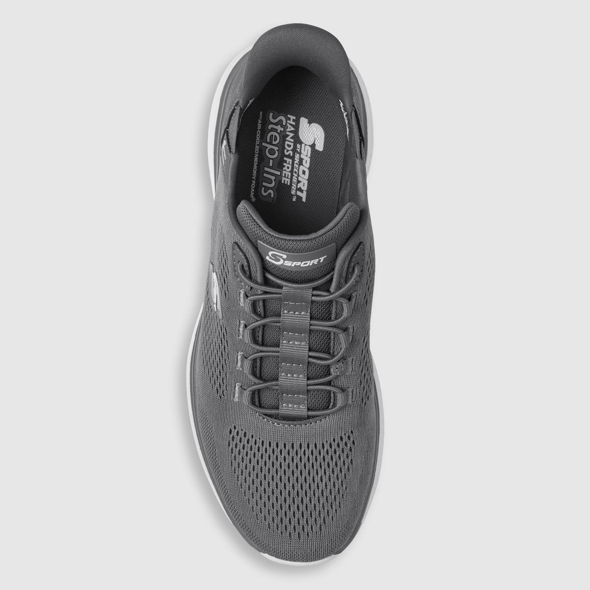 Мужские S SPORT BY SKECHERS Men's Vinnie Sneakers - Gray 8 — фото 3