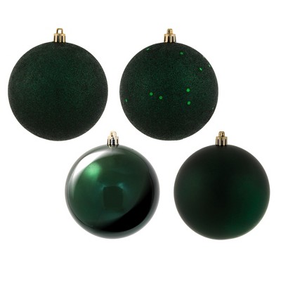Vickerman Midnight Green Ball Ornament