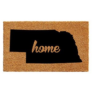 Calloway Mills 105311830 Nebraska Doormat 18 In. x 30 In. Natural/Black - 1 of 2