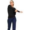 Medichic Ultrasoft Stretch Long Sleeve Scrub T-Shirt - 3 of 4
