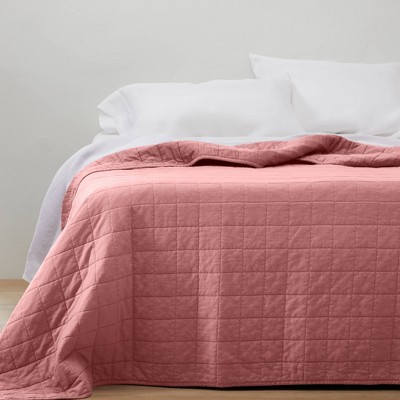 3pc Full/queen Due South Cotton Quilt Set Pink - Scout Home : Target