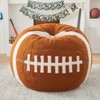 Inhand Sports Football Bean Bag Chair - Oversized Bean Bag Sofa Couch with Filler - Football Plush BeanBag for Living Room Bedroom Dorm Office - 4ft - 3 of 4