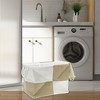 Unique Bargains Foldable Square Laundry Basket 15.75"x11.81"x11.81" 1 Pc - 2 of 4